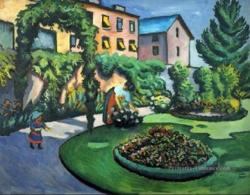 expressionisme Tableau Peinture - Un Expressionisme de Jardin